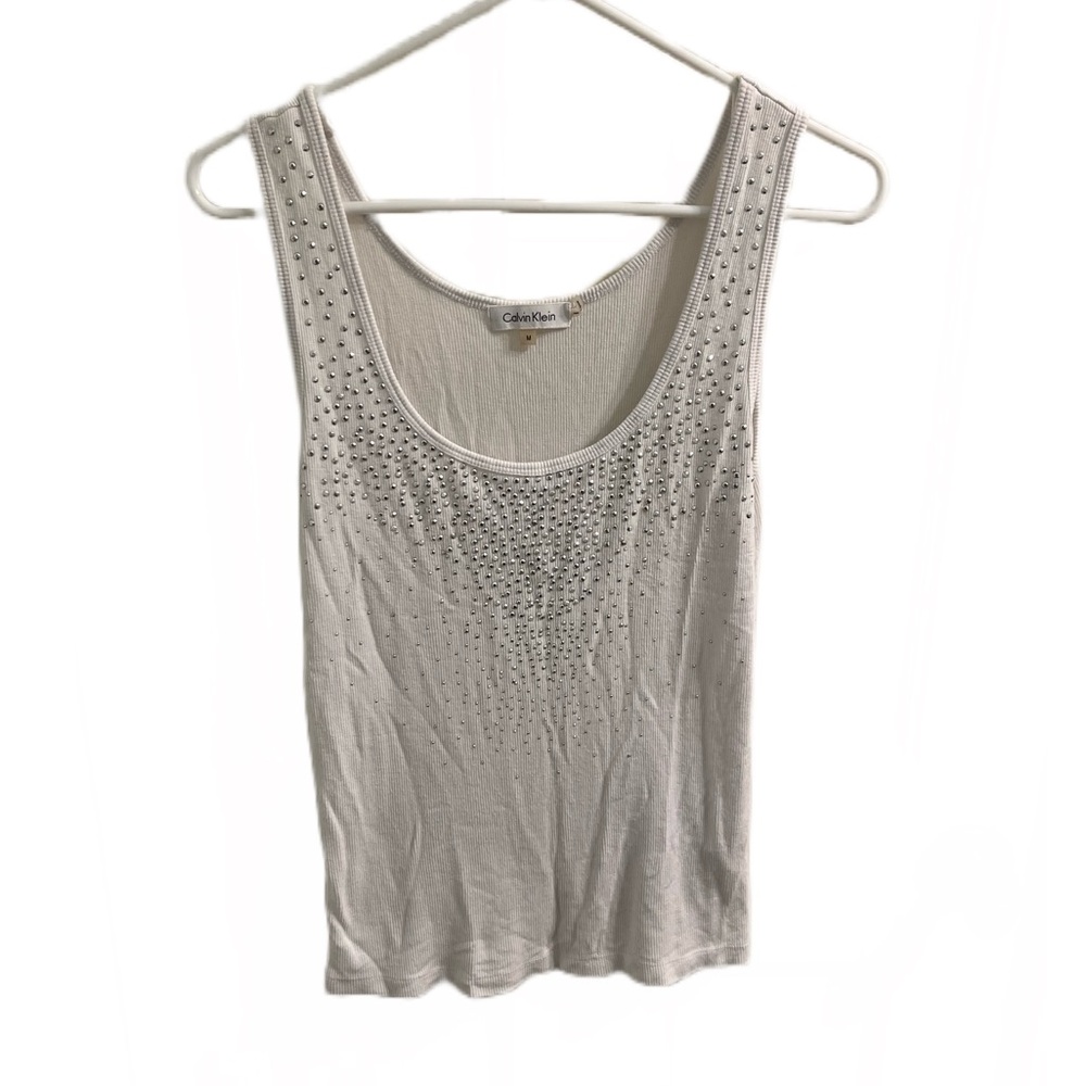 Calvin Klein Embellished Tank